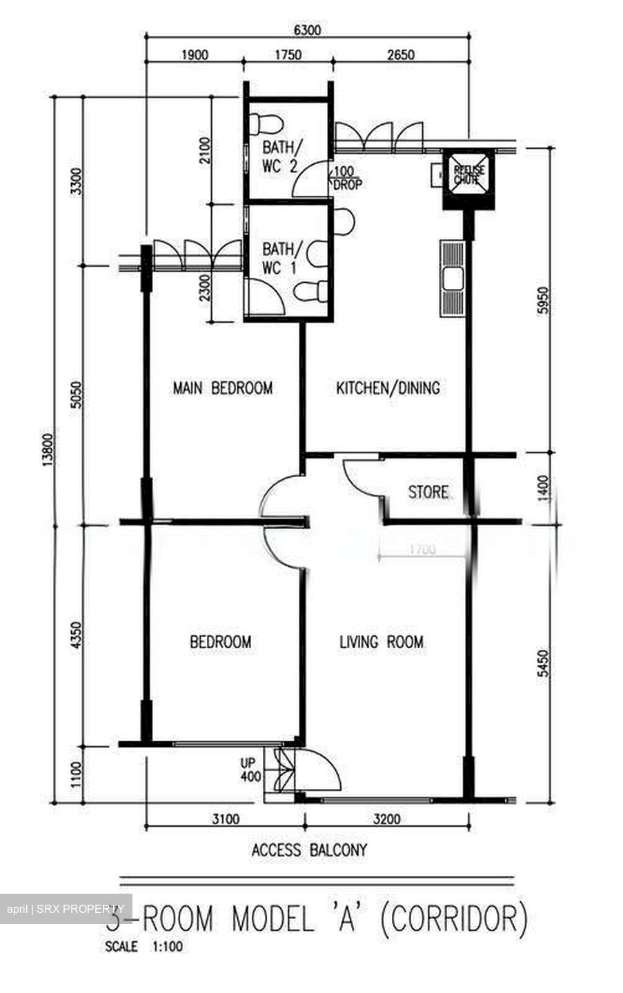 Blk 524 Hougang Avenue 6 (Hougang), HDB 3 Rooms #617669941